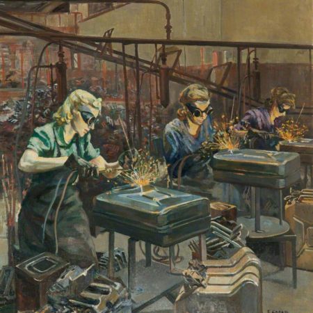 Women Welders at Williams & Williams, Chester